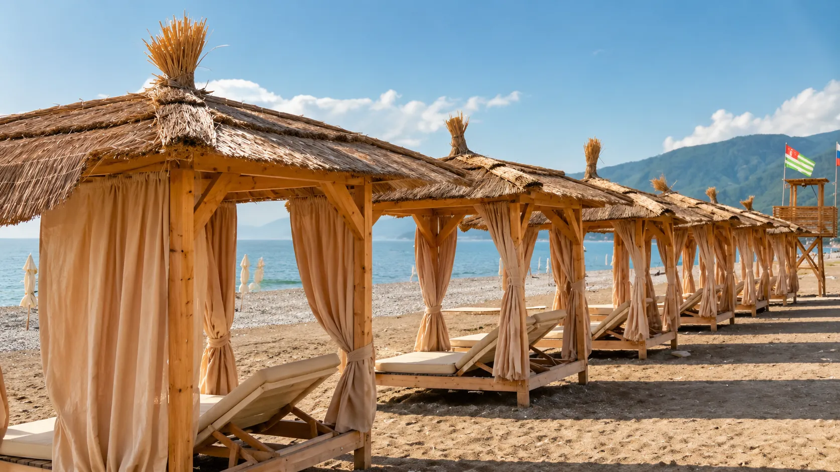 Собственный пляж Boho Beach