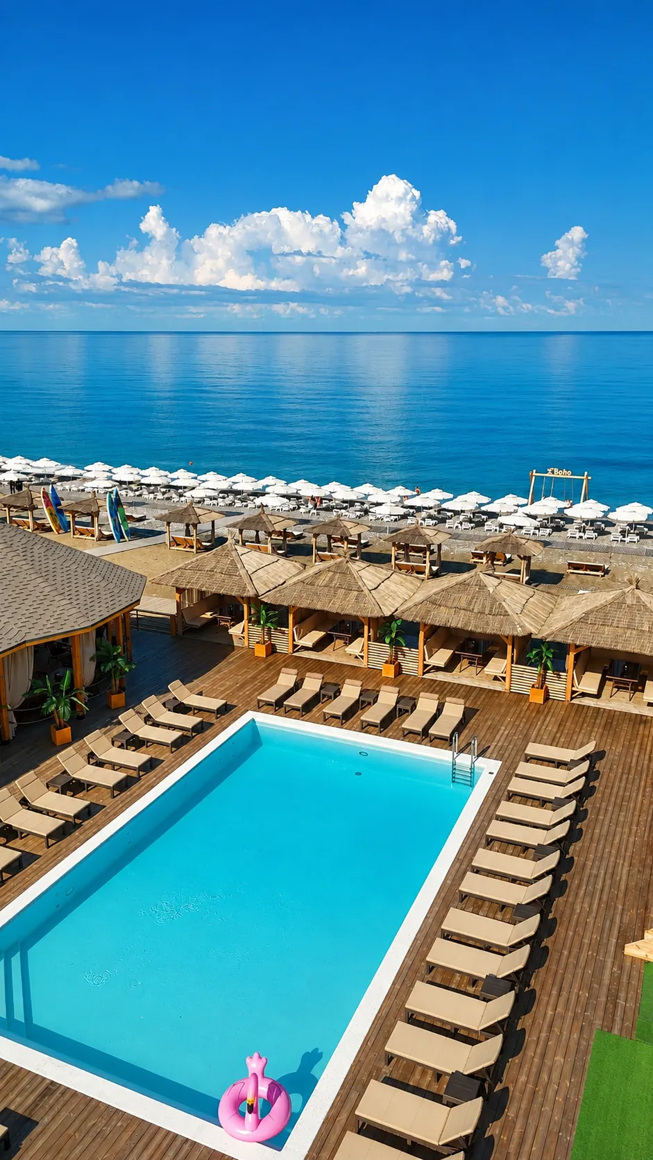 Пляжная территория Boho Beach