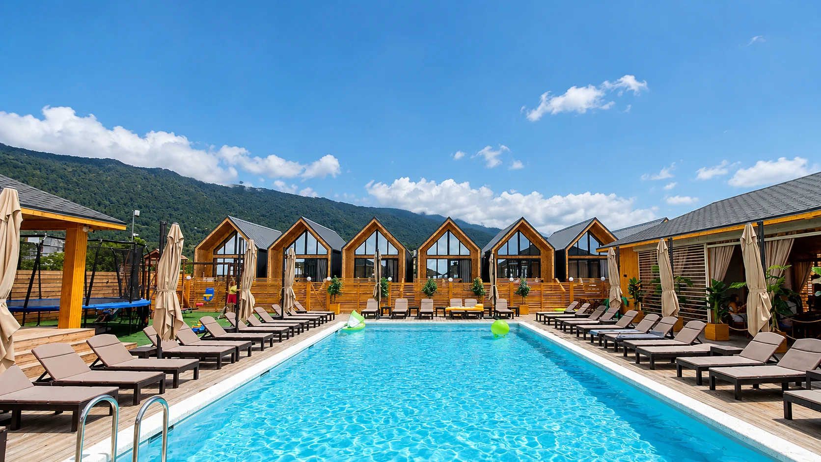 Подогреваемый бассейн Boho Beach